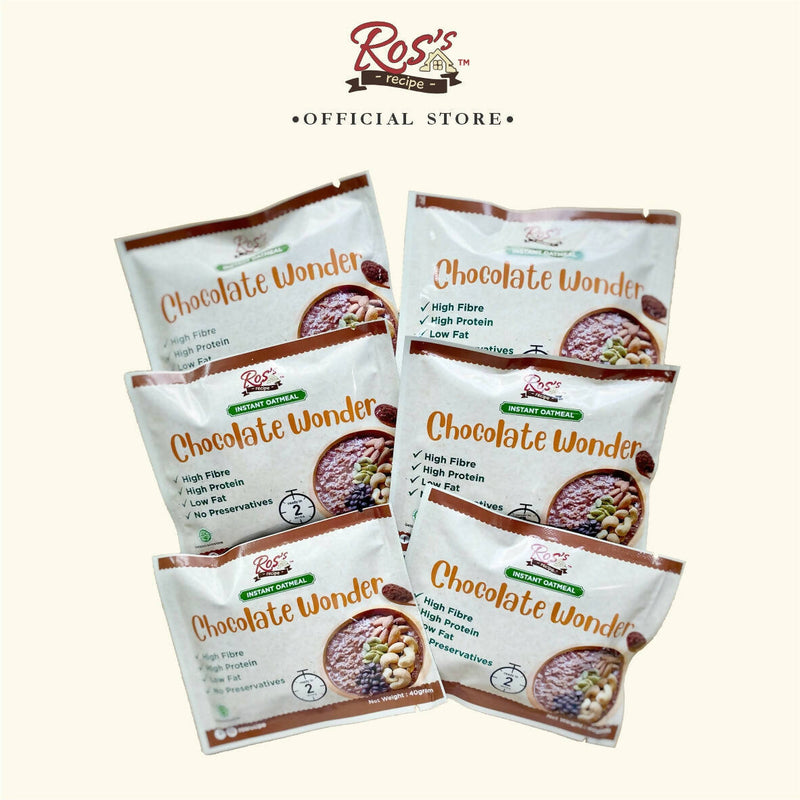 Ross Recipe PAKET6s - Instant Oatmeal Sachet 40gr