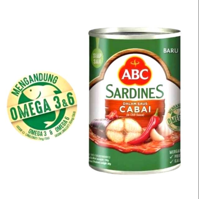 Abc Sardines Tomat Can 425G Klg