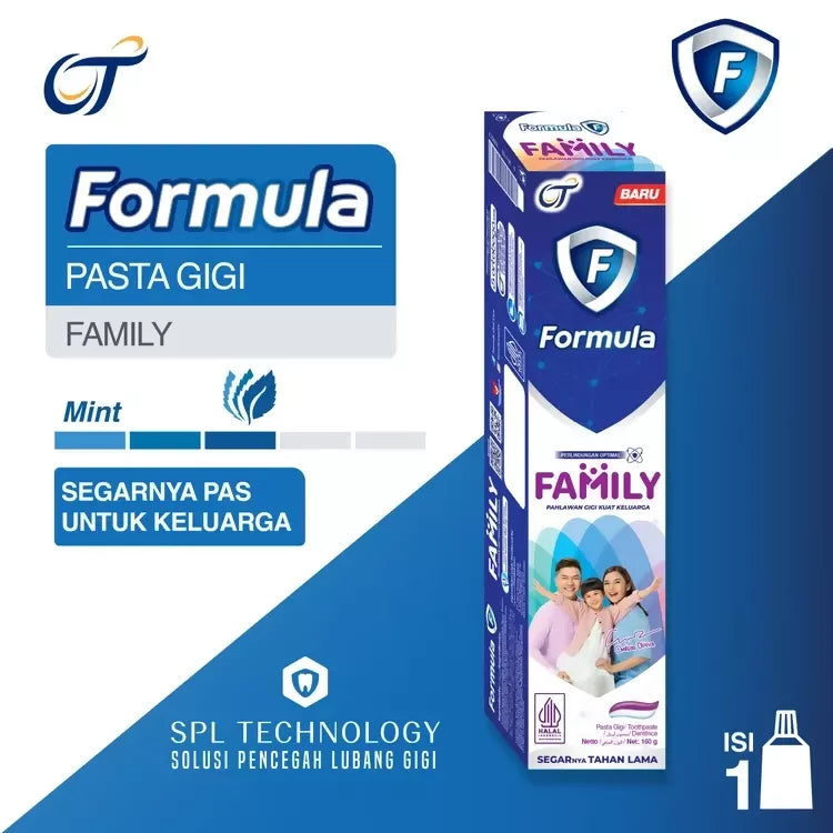 Formula Pasta Gigi 160G Tub