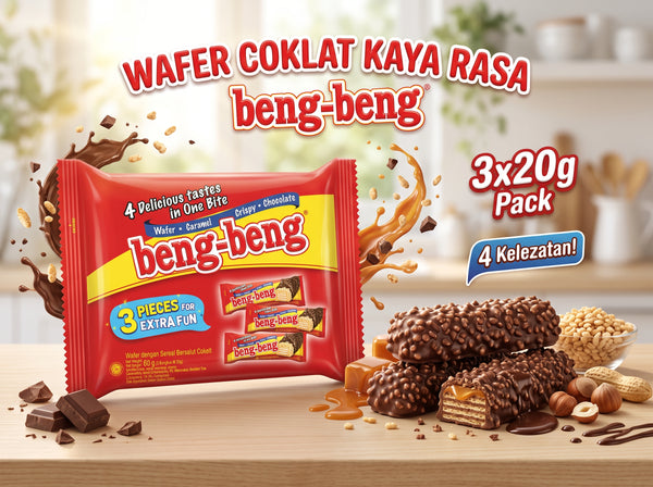 Beng-Beng Coklat 3X20G Pack
