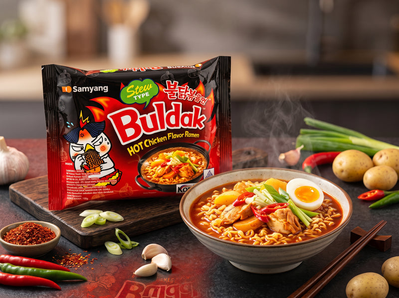 Samyang Buldak Stew Type Hot Chiken Flavour Ramen 145g