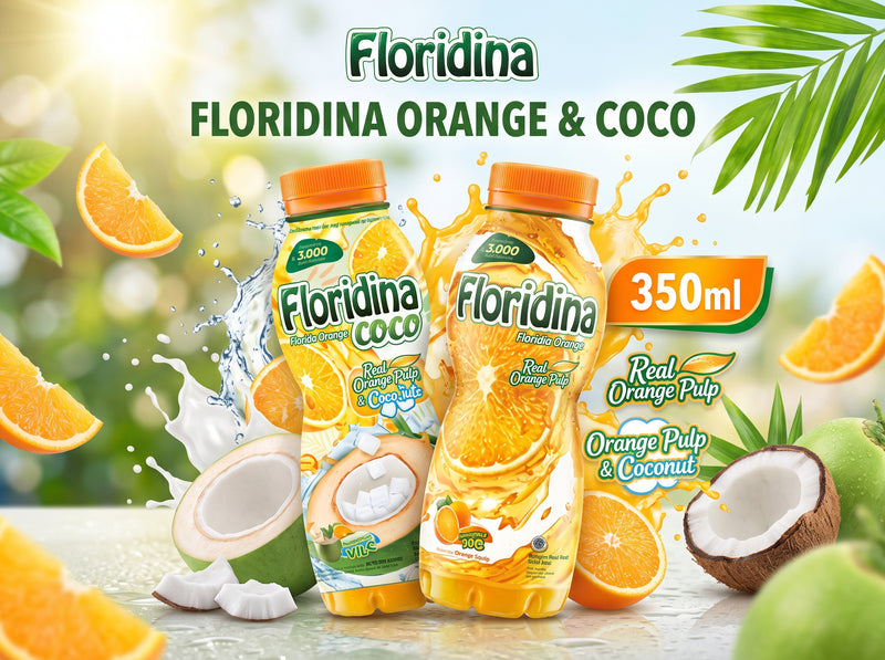 Floridina Real Orange Pulp Pet 350 Ml