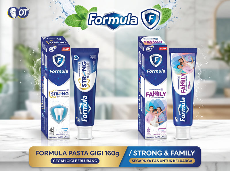 Formula Pasta Gigi 160G Tub