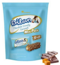Dilan Chocolate Crunchy Caramel Mini Pack 10S Pouch