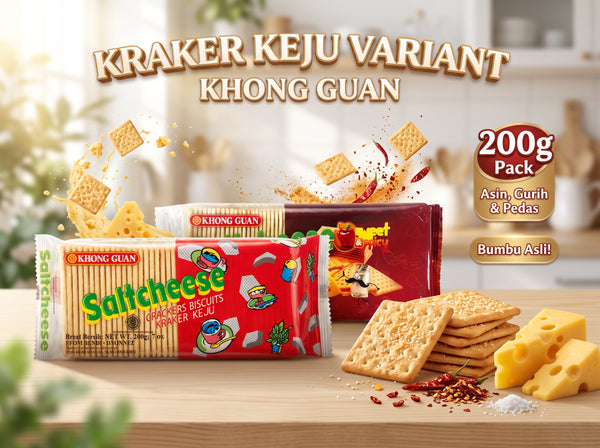 Khong Guan Saltcheese 200G Pack