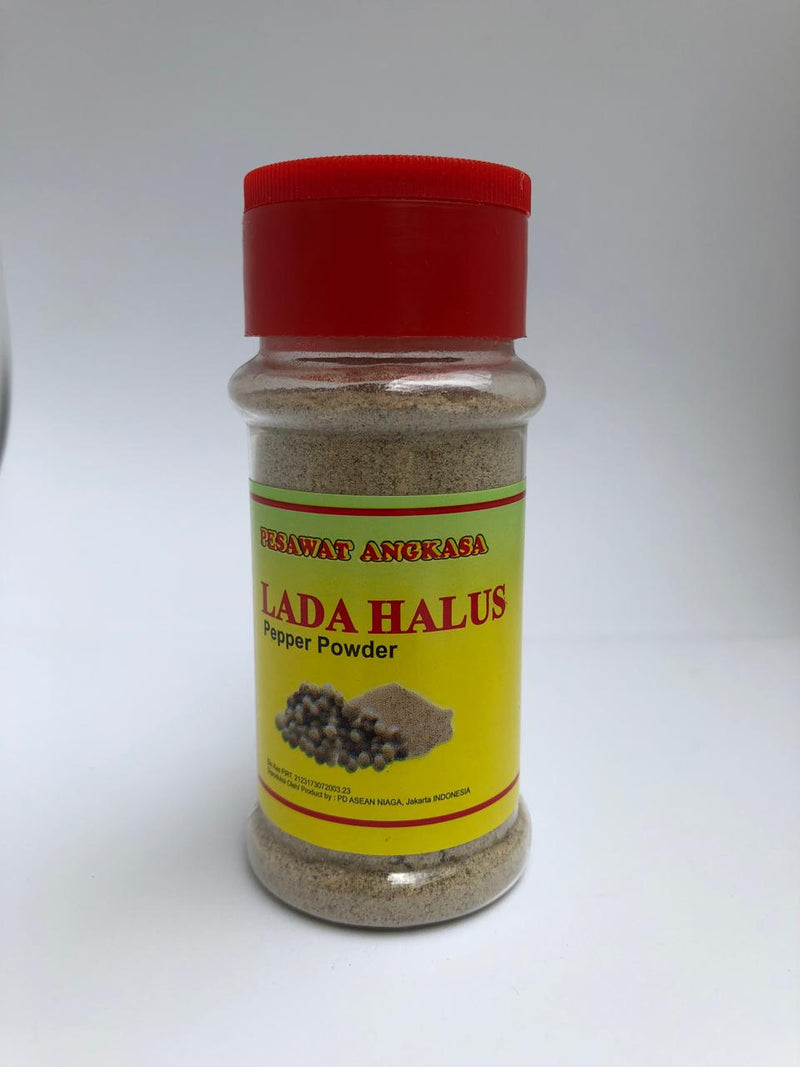 Lada Cap Pesawat Angkasa Merah Botol Bulat 100gr