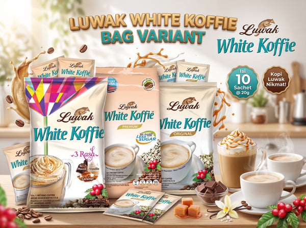 Luwak White Koffie S 20G Bag
