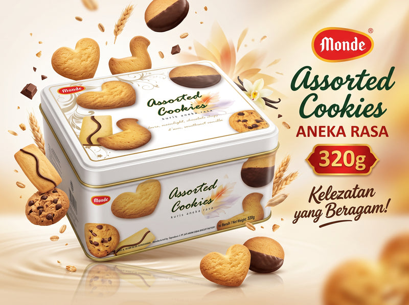 Monde Assorted Cookies 320g