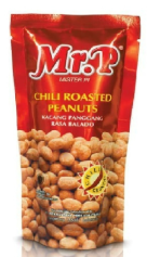 Mr P Roasted Peanuts 80G Pack