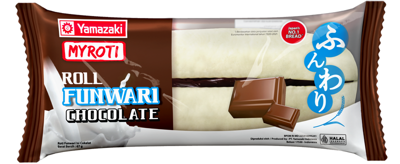 MyRoti Funwari Roll Cokelat