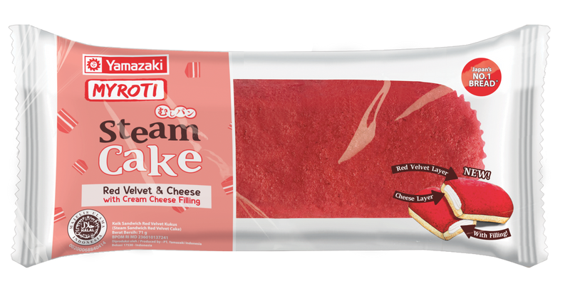 MyRoti Steam Cake Red Velvet