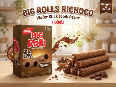 Nabati Big Rolls Richoco 126G Box