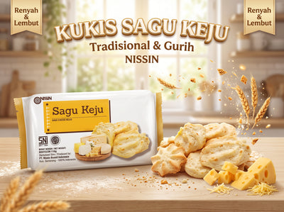 Nissin Cookies Sagu Keju Pack 110G