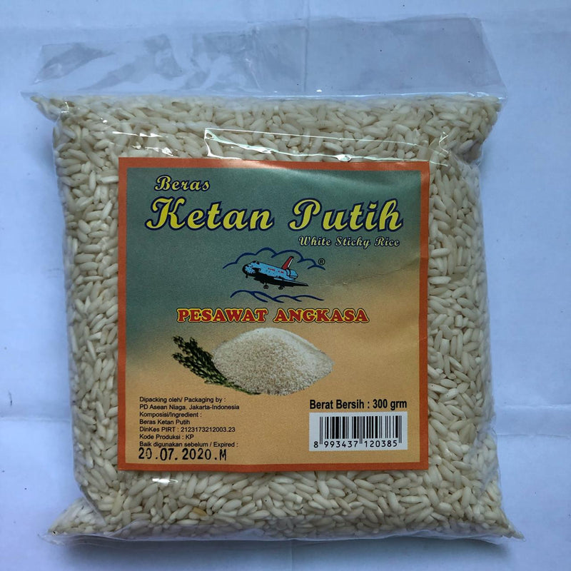 Pesawat Angkasa Beras Ketan Putih 500gr