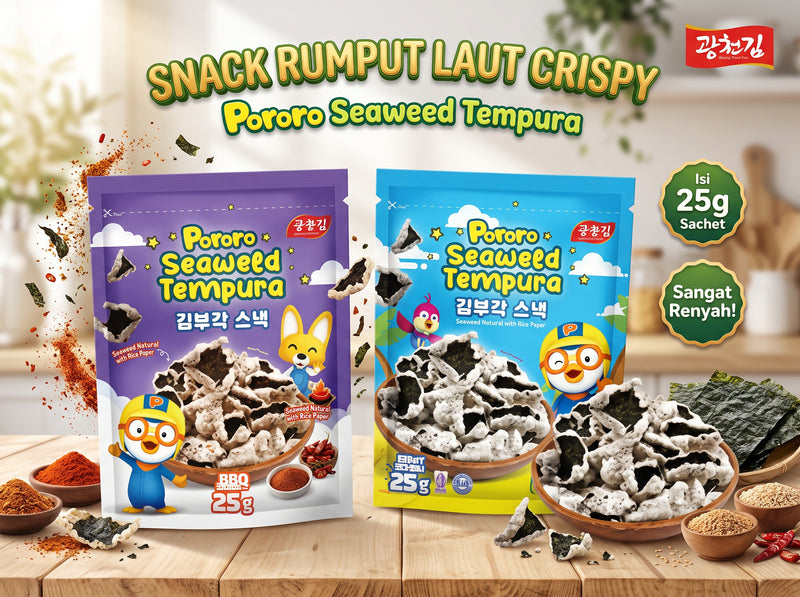 Pororo Seaweed Tempura 25G Pack