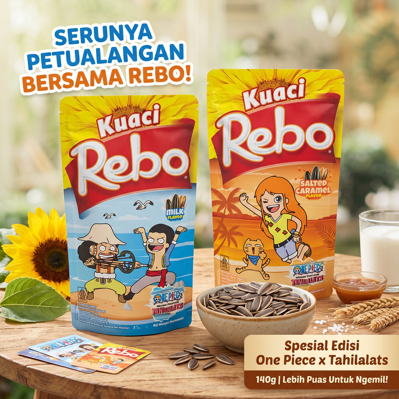 Rebo Kuaci Matahari 140G Pouch