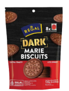 Regal Dark Marie Biscuits 120G Pouch