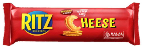 Ritz Sandwich Cracker Cheese 100G Pack