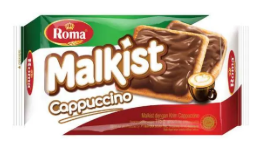Roma Malkist Capuccino 115G Pack