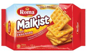 Roma Malkist Crackers 126G Pack