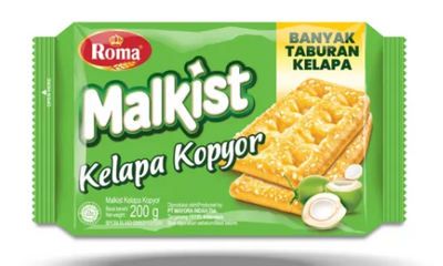 Roma Malkist Kelapa Kopyor 252G Pack