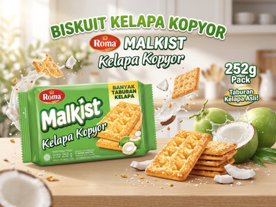 Roma Malkist Kelapa Kopyor 252G Pack