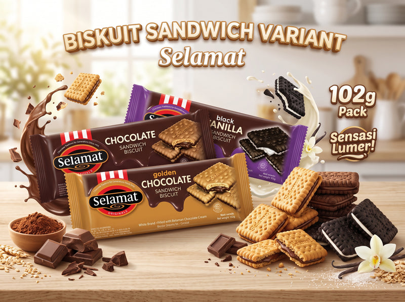 Selamat Biscuit 102G Pack