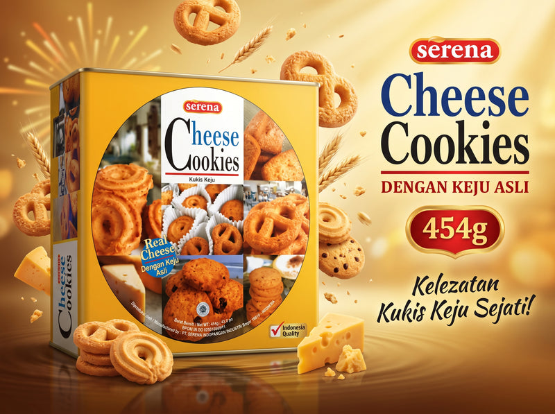 Serena Cheese Cookies 454g