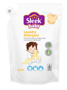 Sleek Baby Laundry Deterjen 450 Ml Pouch