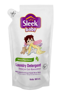 Sleek Baby Laundry Deterjen 900 Ml Pouch