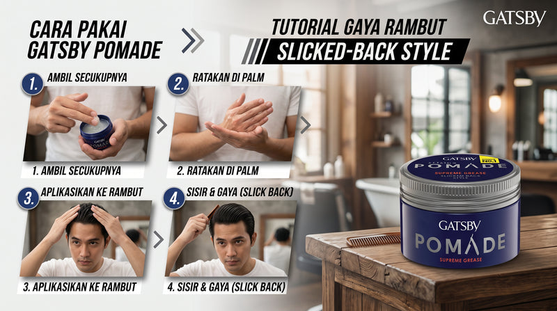 Gatsby Styling Pomade 80G Pot