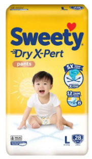 Sweety Bronze Pants Dry Expert L 8X28 X-Zone Bag