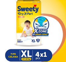 Sweety Bronze Pants Mini Packs Xl 5S Pack