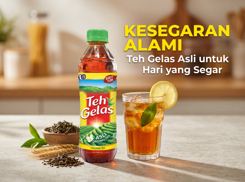 Teh Gelas 350Ml Pet