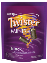 Twister Minis Black 70G Pouch
