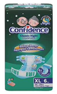 Confidence Adult Cls Taped Xl12X6S Bag