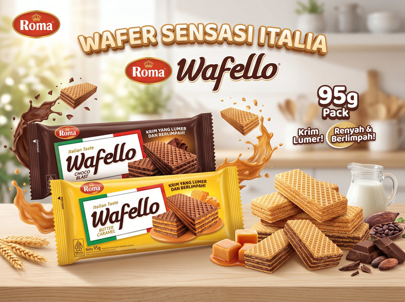 Wafello Wafer 95G Pack