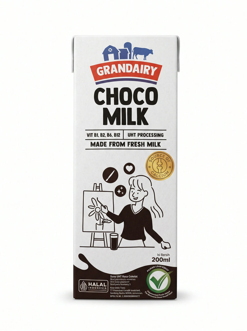 Grandairy Milk 200Ml Tetra Pack