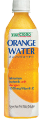 You C1000 Orange Water 500Ml Pet
