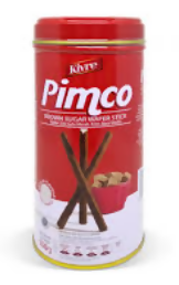 Finco wafer Stick Brown Sugar Can 150g