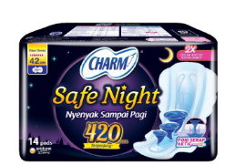 Charm Safe Night 42Cm G 14M Bag
