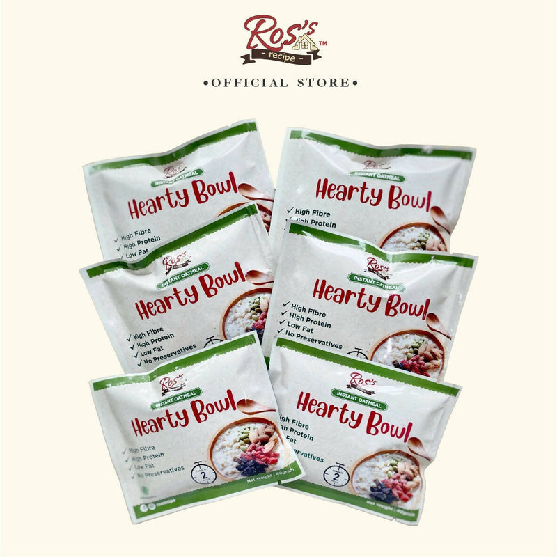 Ross Recipe PAKET6s - Instant Oatmeal Sachet 40gr