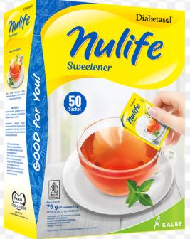 Diabetasol Sweetener 50Sachet Box
