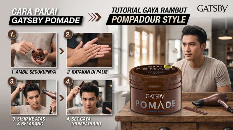 Gatsby Styling Pomade 80G Pot
