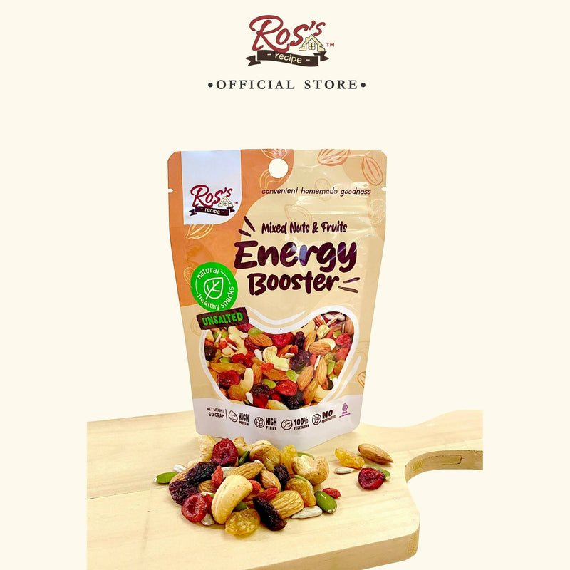 Ross Recipe Mixed Nuts And Fruit Energy Booster 60gr